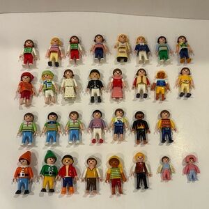 Lot of Playmobil Kids and Babies